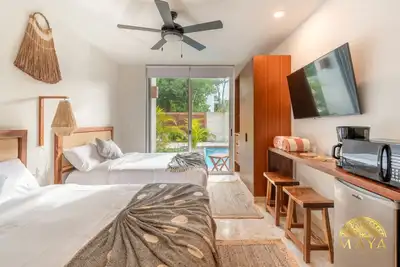 Image de Nhoa 101c Lux 1br Condo Pool access in Aldea Zama