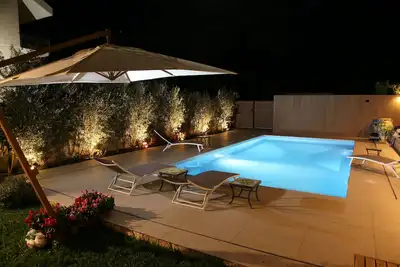 Image de Villa 'Domus Aurige' avec vue sur mer, Wi-Fi et climatisation