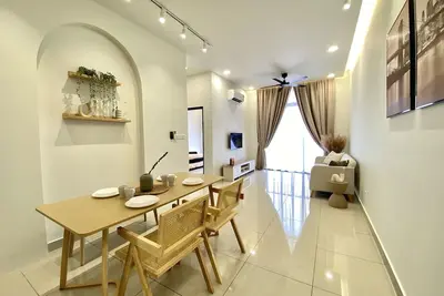 Image de # Instagrammable Japandi Suites 2b 2 min walk to Ciq Cs Jbcc Jb Town Area