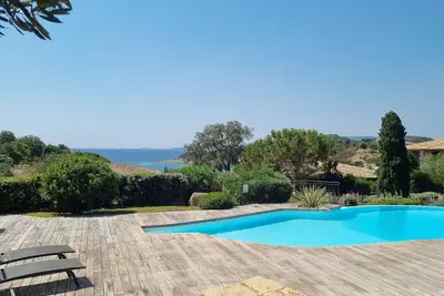 Image de Domaine privé de Punta d'Araso, villa vue mer et plage à pied.