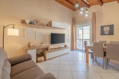 Image de Appartement 'Le Tre Pigne' avec balcon, Wi-Fi et climatisation
