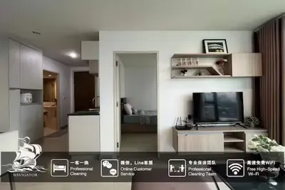 Image de two-bedroom apartment\/\/monthly rent can use swimming pool and gym