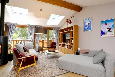 Image de Maison de village au cœur du Praz avec sauna et garage