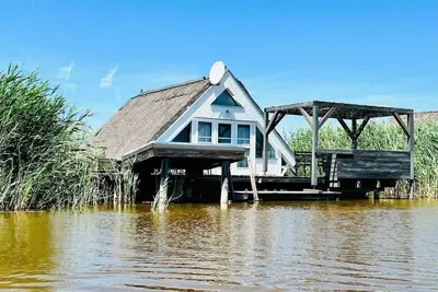 Image de Seehütte Neusiedlersee \"sonnendeck\" - Ferienhaus, Dusche, Wc