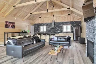 Image de Chalet l'Amical | Scandinave avec Spa