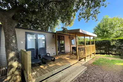 Image de Cottage Premium \"Terre et Dune\" - 32m² -  terrasse bois semi-couverte - 2 chambres - Nouveauté 2024 4 personnes