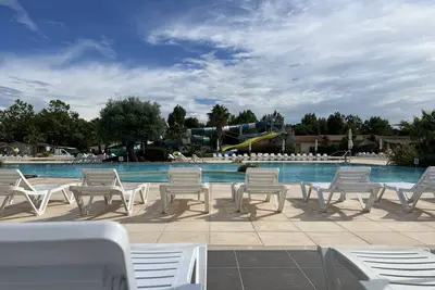 Image de Mobilhome Ra32 Camping 4* Vias Plage 6/8 personnes