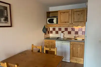 Image de Appartement cosy à Orcières avec parking et Wifi gratuit, 4 personnes