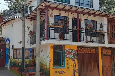 Image de A 20 Pasos del Parque Principal Raquira con Balcón Vista al río y la Montañas