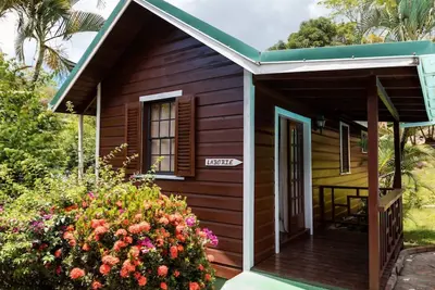 Image de cabin in Marigot Bay. 3 mins walk to the beach/ Marina