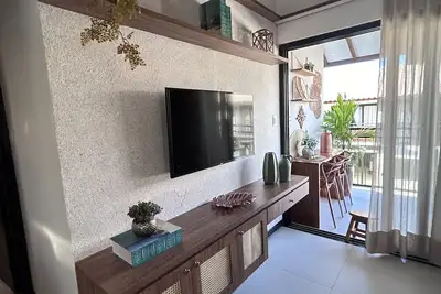 Image de Lindo Quarto e Sala Decorado em Praia do Forte