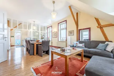 Image de Villa Büsum Norderpiep - Zentrale Ferienwohnung für 5 Personen mit Dachterrasse