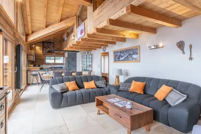 Image de Superbe duplex au calme proche des pistes avec parking et wifi