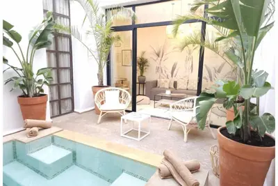 Image de Riad fraichement rénové en plein cœur des souks, quartier sécurisé