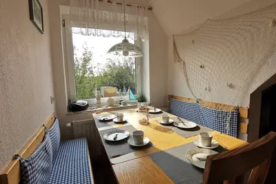 Image de Ferienwohnung auf dem Ferienhof Deichblick in Kating für 5 Personen