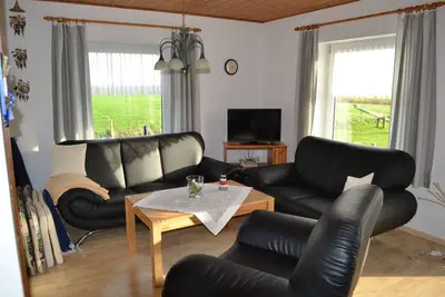 Image de Ferienwohnung auf dem Ferienhof Nickelswarft 2 in Poppenbüll für 2-6 Personen