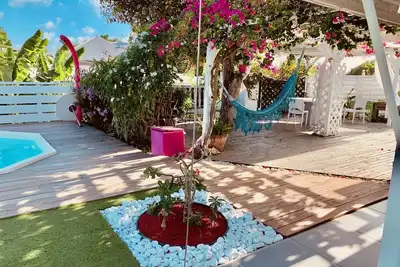 Sainte-Anne Villa Metisse  Avec Piscine 6/8 Pers  800m De La Plage Et Du Village
