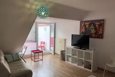 Image de Apartment Ochsenfurt w. Balcony next to Railway Station: You don`t need a car!