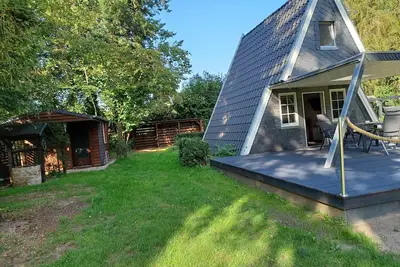 Image de Maison de vacances 'Elbliebe' avec terrasse privée, Wi-Fi et climatisation