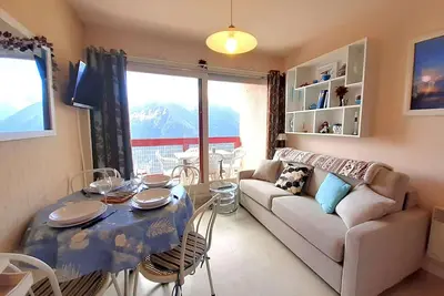 Image de Studio cosy 4 couchages à Saint-Lary-Soulan avec kitchenette équipée