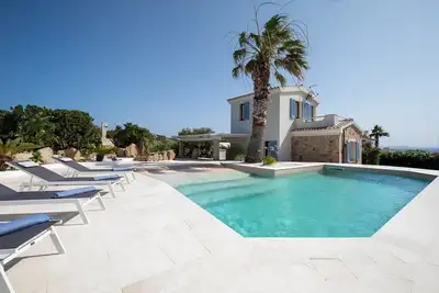 Image de Hilltop Sardinian Elegance | Villa Sassari | Panoramic Sea Views | Santa Teresa di Gallura