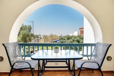 Image de Appartement dans un hôtel '9 Muses - Erato, Euterpe -' avec vue sur mer, Wi-Fi et climatisation