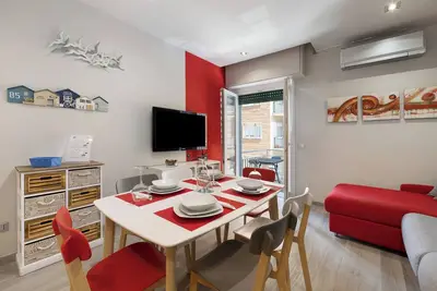 Image de Appartement 'Perla Marina Savona' avec vue sur la mer, Wi-Fi et climatisation