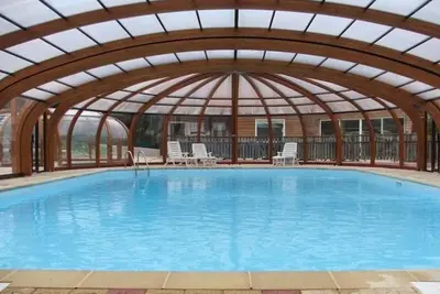 Image de Chalet Fougère  avec vue sur les montagnes, piscine partagée et Wi-Fi