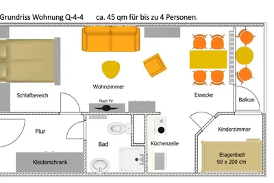 Ferienpark - Haus Q, App. 0q0404