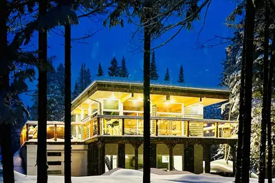 Image de Chalet Le Bouleau de CharlevoixPrestigieux chalet nature à 5 min du massif