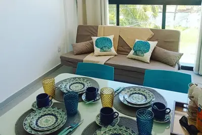 Image de Flat Mais Charmoso da Região de Porto de Galinhas, 50m da Praia de Maracaípe