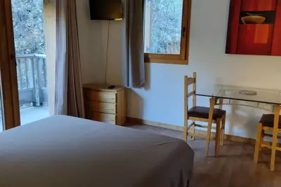 Hameau 5 201a - Spa & Piscine studio 4 pers.