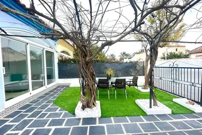 Image de Maison de vacances 'Casa Marítima' avec terrasse privée, Wi-Fi et climatisation