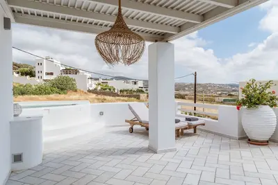 Image de Villa 'Aeolos Erato' avec vue sur la mer, Wi-Fi et climatisation