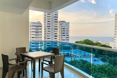 Image de w*| Ocean View 2br w/ Terrace n Ac in El Laguito