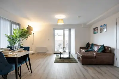 Image de East Village 1 Bed Apartment in Belfast w Balcony