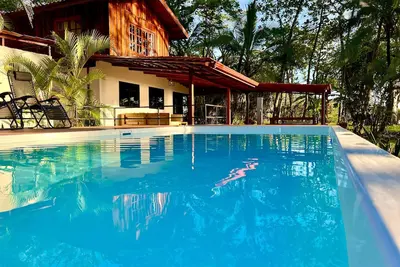 Image de New Beach Front Villa ~ Casa Celeste ~ Mal Pais