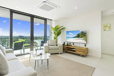 Image de B-1202 Superbe appartement de deux chambres avec vue magnifique sur la plage