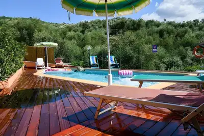 Image de Appartement 'Gli Angeli Agriturismo - Papà Nino' avec piscine partagée, Wi-Fi et climatisation