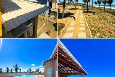 Image de Oásis a Beira mar com Piscina e Praia Privativa, Venha com sua FamĂlia