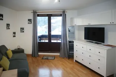 Image de Superbe studio vue pistes centre station