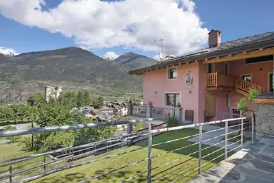 Image de Appartement 'La Maison De Deni - Vista Montagna' avec vue sur la montagne, jardin privé et Wi-Fi