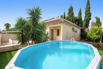 Image de Maison de vacances 'Casa De Vacaciones La Terraza' avec piscine privée, Wi-Fi et climatisation