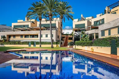 Image de At078 Duplex Canyadell: Fantástico piso con vistas al mar