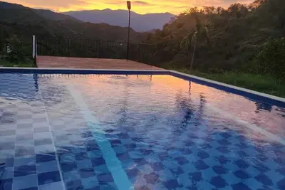 Image de Kairos Finca de lujo en Sopetrán con piscina, jacuzzi, ¡deck con hermosa vista!