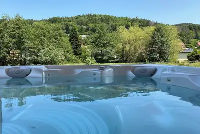 Image de Chalet Climontaine avec spa privatif en Alsace