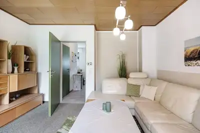 Image de Appartement 'Fewo Strandmuschel' avec vue sur la mer, terrasse privée et Wi-Fi