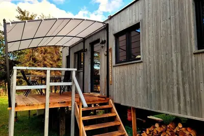 Image de Neu Luxuriöses Tinyhaus Ferienhaus Freyr Einmalig in Lübbenau