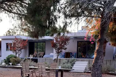 Image de Private Beachfront Studio - 4-Acre Eco-Estate near Corinth Canal