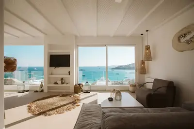 Image de Villa à Myconos avec 3 chambres à coucher, 6 couchages